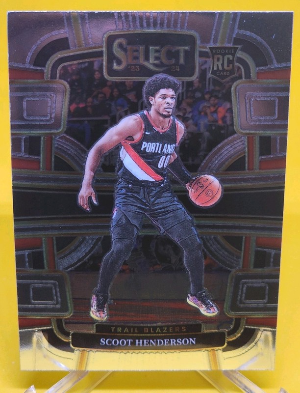 Scoot Henderson 2023-24 Select Basketball Concourse Rookie Card #77