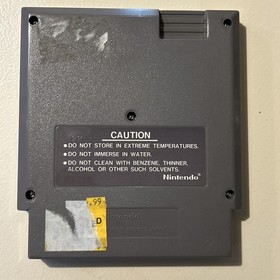 GumShoe 5-Screw -Nintendo NES Game - Tested & Works Cart Only Mark on Top Label