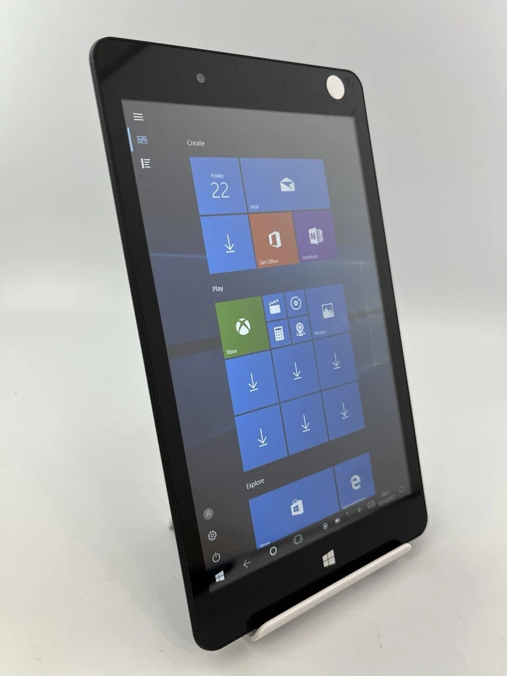 Linx 8 Windows Tablet 8" 32GB Wi-Fi – Touchscreen – Black – Portable – Used - Image 4 of 4