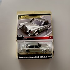 Hot Wheels Premium Mercedes-Benz 300 SEL 6.8 AMG 1:43 Diecast Model Brand New
