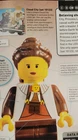 LEGO Princess Leia  Minifigure Cloud City set 10123 MISSING HAIR