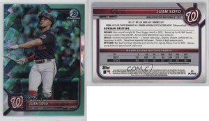 2022 Bowman Chrome Sapphire Edition Aqua /99 Juan Soto #30
