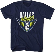 NEW!! DALLAS WINGS MEN'S T-SHIRT BLUE VARIOUS SIZES AVAILABLE