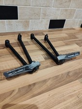 ?Rieju RS3 125 2011 - 2015 COMPLETE PAIR OF REAR PILLION FOOTRSET HANGERS & PEGS