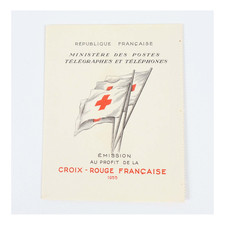 FRANCE CARNET CROIX-ROUGE N°2004 DE 1955 TIMBRES NEUFS** COTE 450€ BELLE QUALITÉ