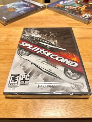 Factory Sealed Split/Second PC DVD-ROM Racing Game Disney Black Rock 2010 NEW