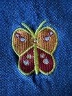 My Twin Twinn Denim Girls Butterfly Jeans Pants Large — photo 5