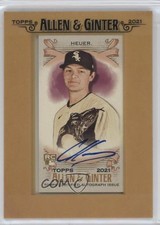 2021 Topps Allen & Ginter's Framed Mini Auto Codi Heuer #FMA-CH Auto 2u3