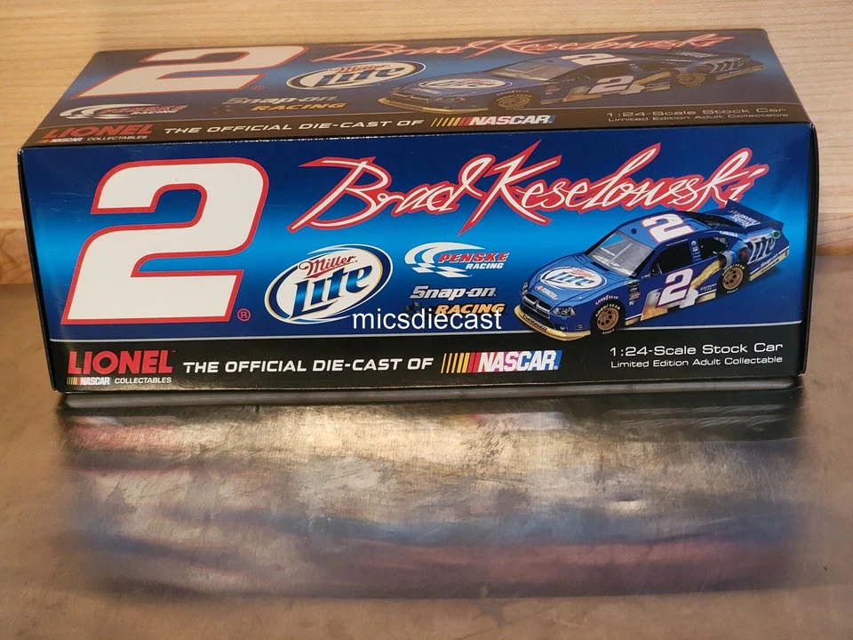 XRARE 2011 Brad Keselowski #2 Snap-on 促销充电器动作压铸 1:24 全新带盒 — 第 3/4 张图片