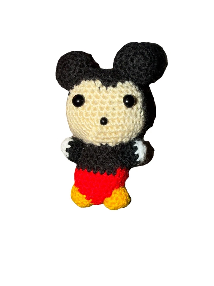 Crotchet Toys! Crochet Finger Puppets, Puzzle, Purse, Car, Mickey - Image 4 of 4