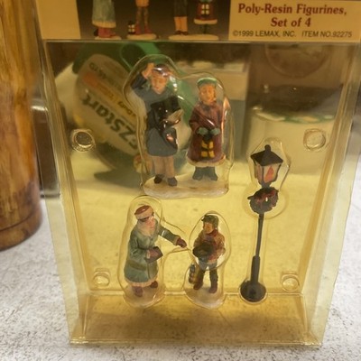 WHAT LOVELY VOICES, Set of 4 Choir Lemax Village 1999 NEW #92275 RETIRED  READ