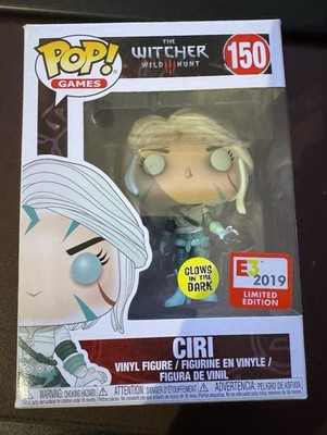 Funko POP! -The Witcher 3: Wild Hunt - Ciri #150 -E3 2019 Limited Edition