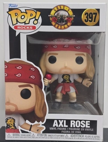 Funko Pop! Rocks Guns N Roses Axl Rose #397 Collectible Vinyl Figure
