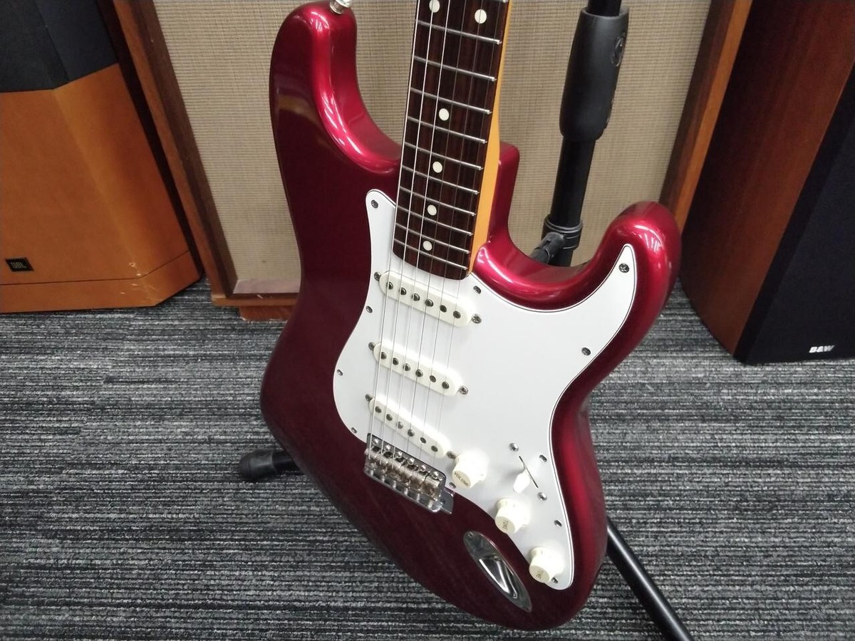 Fender Japan] ST-62-US CAR Stratocaster Candy Apple Red Made