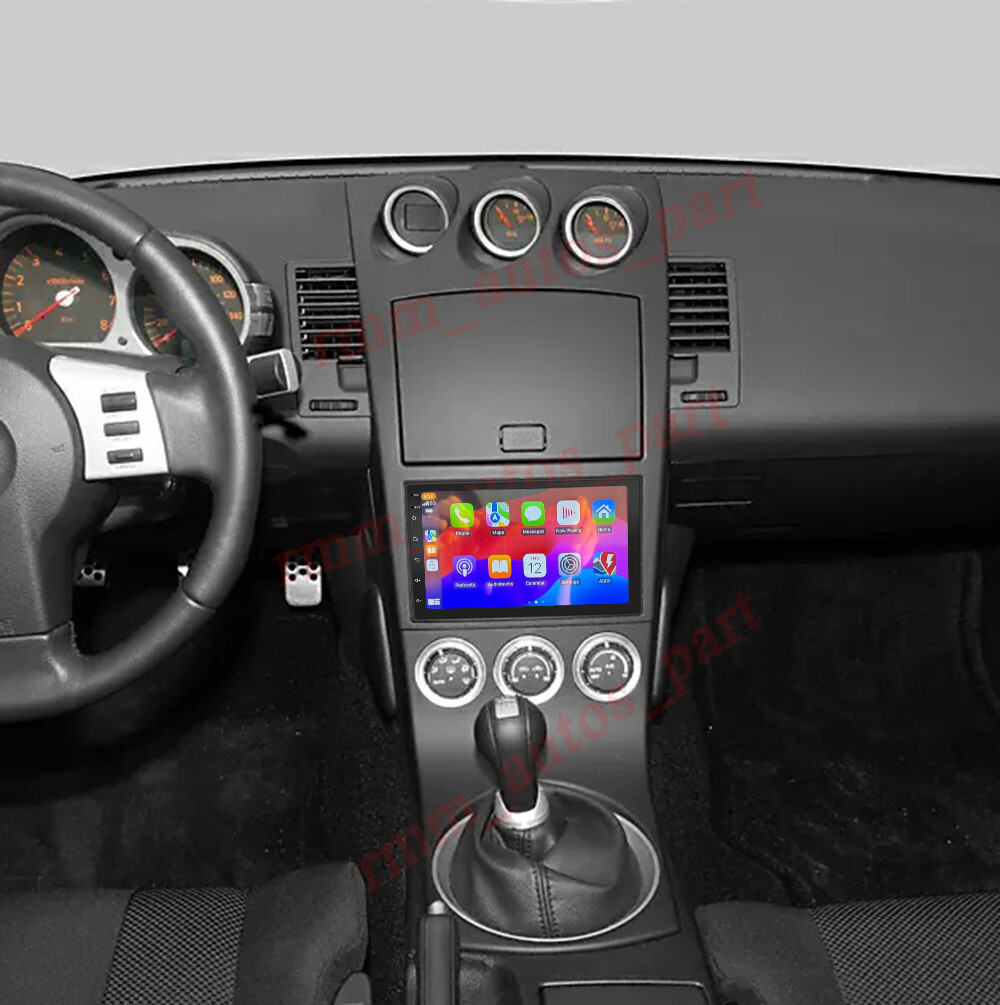 32G For Nissan 350Z 2003-2009 Apple Carplay Radio Android 14 GPS