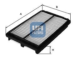 UFI 30.231.00 Luftfilter FüR Honda-image