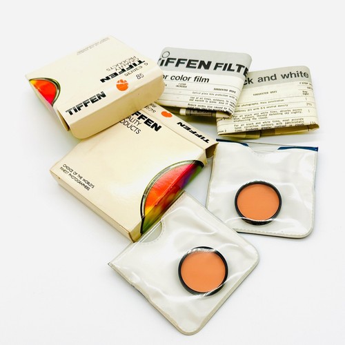 NOS MINT Tiffen Series 5 #85 Drop-In Color Conversion Filter Series V UNUSED - Picture 4 of 6