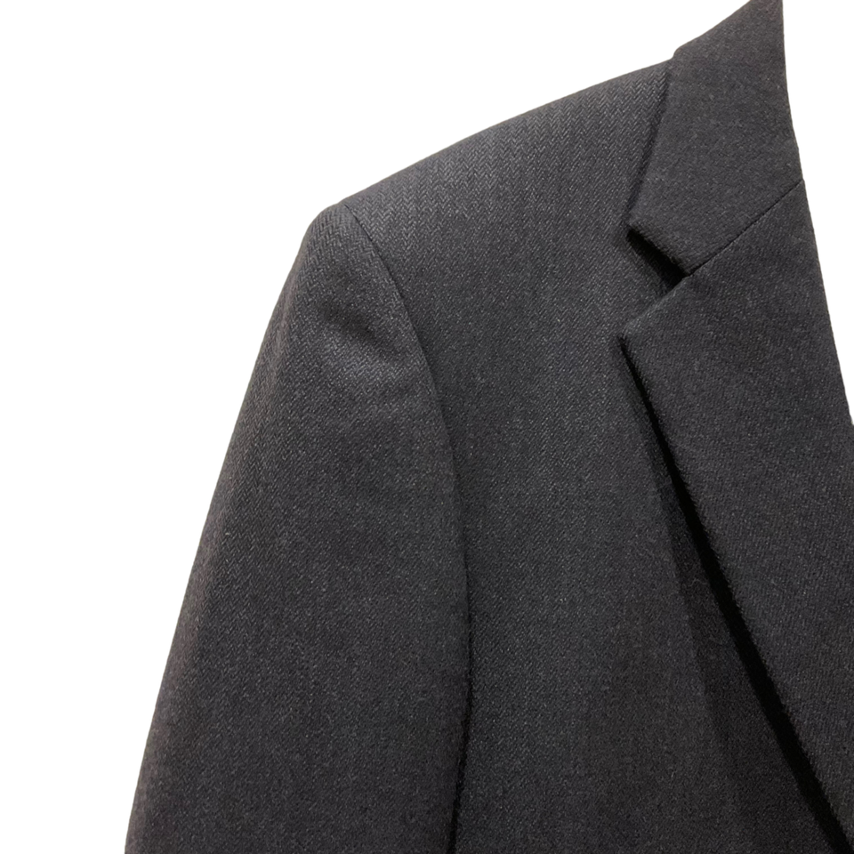 Pronto Uomo LambsWool Sport Coat Blazer Suit Jacket 42s CHARCOAL GRAY