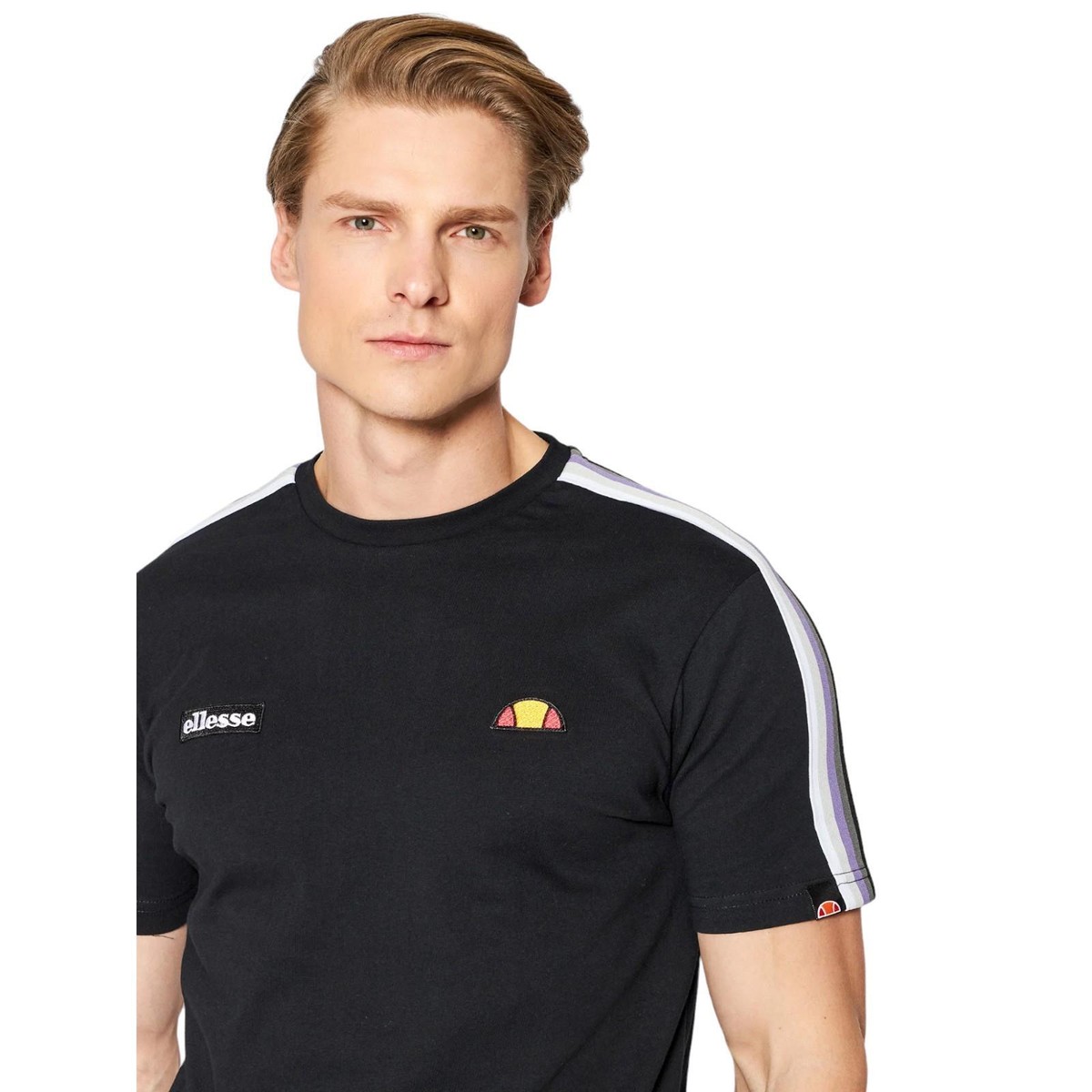 Ellesse Herren Ecrillo Logo T-Shirt Off White