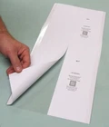 10 pack 11" x 24" Brodart Fold-on Book Jacket Covers - lo-luster