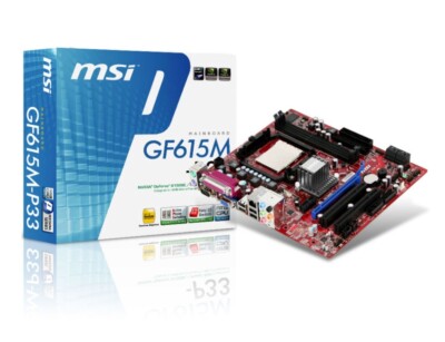 New MSI GF615M-P33 mATX for AMD NVIDIA  GeForce 6150SE / nForce430 ship set