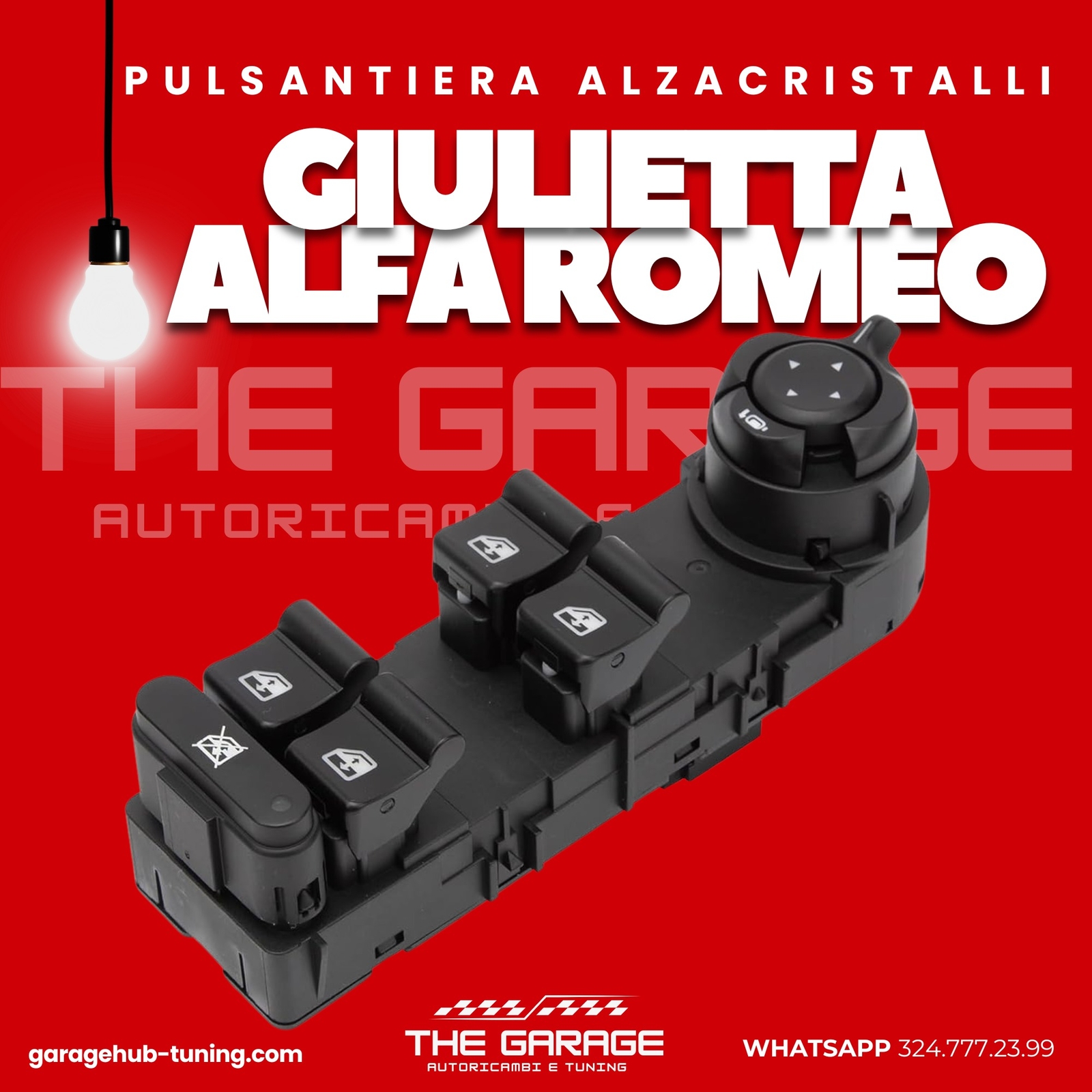 Comando Vetri Alfa Giulietta 940 | Ricambio Alta Qualità 156106393