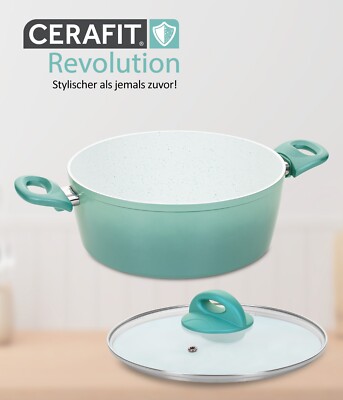 Produktbild von Stahl Kochtopf-Set - 12-teilig - Pfannen Und Töpfe Mit Glas