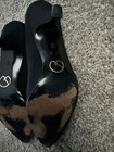 St. John Womens High Heel Pump Navy Sequin Gold Silver Tone Accent Size 7B — photo 7