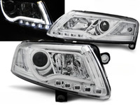 Scheinwerfer Paar Audi A6 C6 04-08 LED LTI Chrom