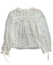 NEW - Aritzia Wilfred Floral Sheer Top Women  s S / PAC4-2500-27 