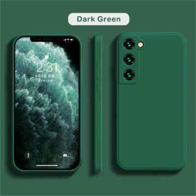 For Samsung Galaxy S20-S24, Note 10 Note 20, A50-A72 Case Liquid Silicone Case