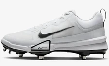Nike Force Zoom Trout 9 Pro Baseball Cleats Platinum White FB2907-102 Men's 7