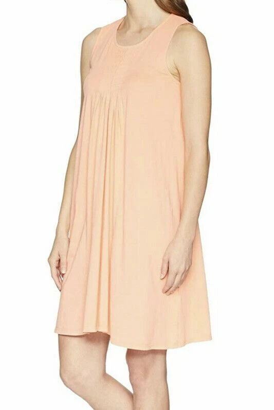 Abito tubino donna Supreme in jersey plissettato nuovo con etichetta Mod O Doc arancione taglia XL