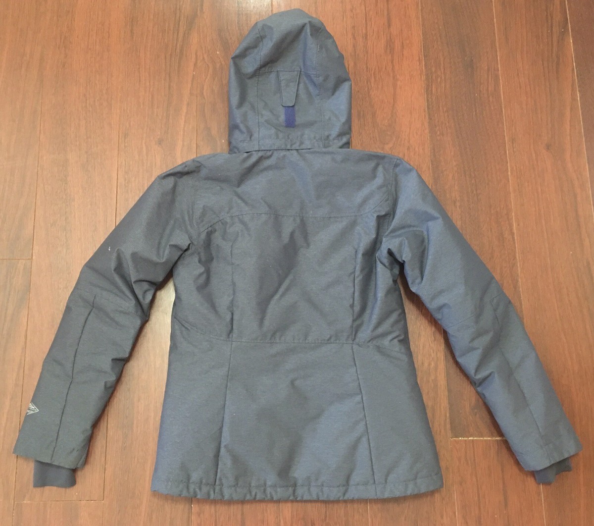 Columbia Omni Heat Womens Gray Pink Omni Tech Insulated Winter