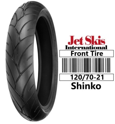 Shinko Front Tire 005 Advance Bias Ply TL 62V Motorcycle Tire 120