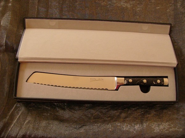 Brotmesser 9 - KlingenläNge 20Cm - Kunstharzgriff - Gori Design-image