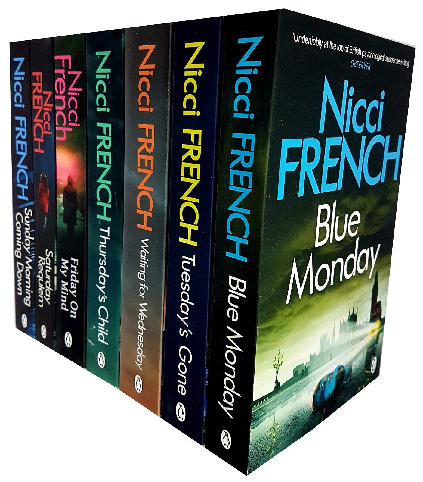 Frieda Klein Unisex Blue Novel Series 7 Books Collection Set By Nicci French - Image 3