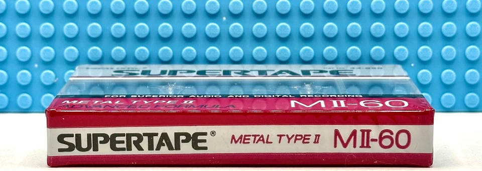 REALISTIC SUPERTAPE M II-60 1988 BLANK CASSETTE TAPE (1) 44-950 (SEALED) - Image 3 of 3