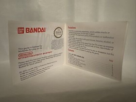 Dr Jekyll and Mr Hyde Nintendo NES Instruction Manual Only - Authentic