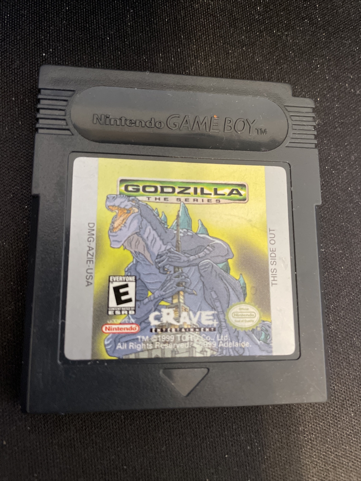 Godzilla The Series Nintendo Gameboy Color Game Boy GAME ONLY Tested ...