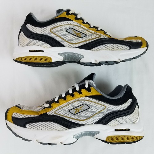 Herren Reebok Rbk DMX Schaum weiß schwarzgold silber Laufschuhe Gr. 9 - Bild 9 von 12