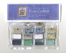 Cross Stitch Nora Corbett Embellishment Pack for The Coffee House NC280E