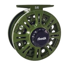 Aventik HVCE Classic III Graphite Fly Reel Center Drag Large Arbor 3/4 5/6 7/8