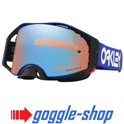 OAKLEY AIRBRAKE MOTOCROSS GOGGLES - MOTO BLUE / PRIZM SAPPHIRE
