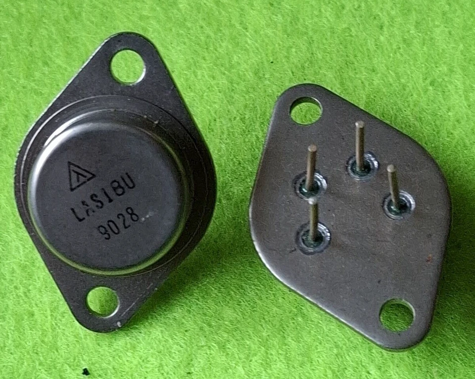 1 x LAS18U Negativer Spannungsregler  1,5Amp. Einstellb. -4 bis -30V Lambda  NOS - Bild 1 von 1