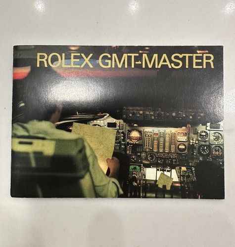 OEM Rolex GMT Master II 1997 Booklet 16700 16718 16713 16710 Pepsi Coke Vintage