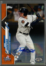 2020 Topps Pro Debut Autographs Orange #PD130 Jake Sanford Auto /25