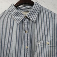 Mens Shirt Combo Chaps Classic and Timberland Casual Button Up Shirts Lot of 2