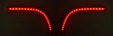 2 luces LED rojas de contorno trasero para camión remolque camión chasis caravana