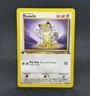 Pokemon 1st Edition Meowth 56/64 Jungle TCG Card 1999 WOTC